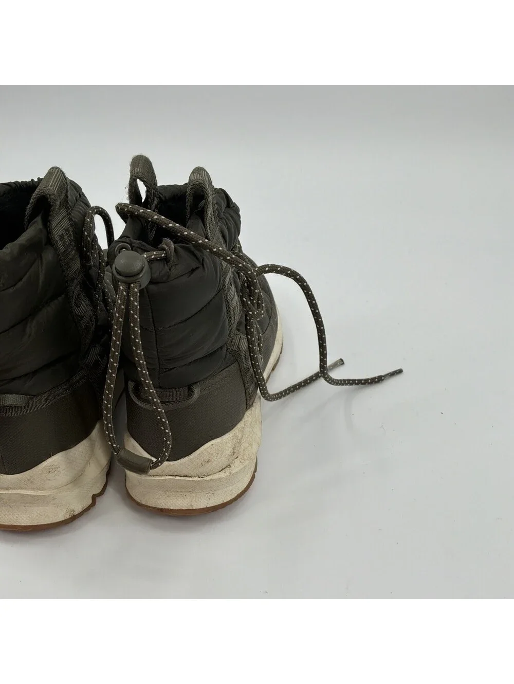 The North Face Green Thermoball Lace-Up Boots Womens Size 7